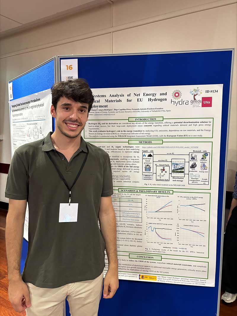 JUAN MANUEL CAMPOS RODRIGUEZ at ISIE SEM Conference 2026 presenting HYDRA project