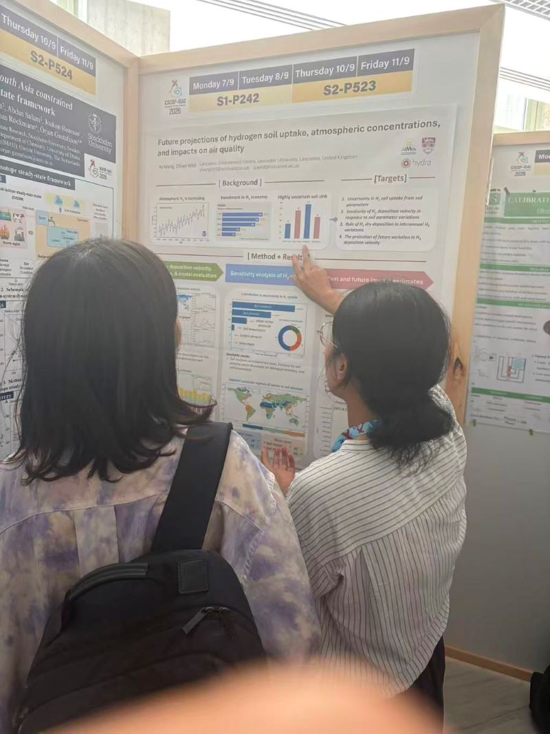 HYDRA poster presentation at IGAC meeting